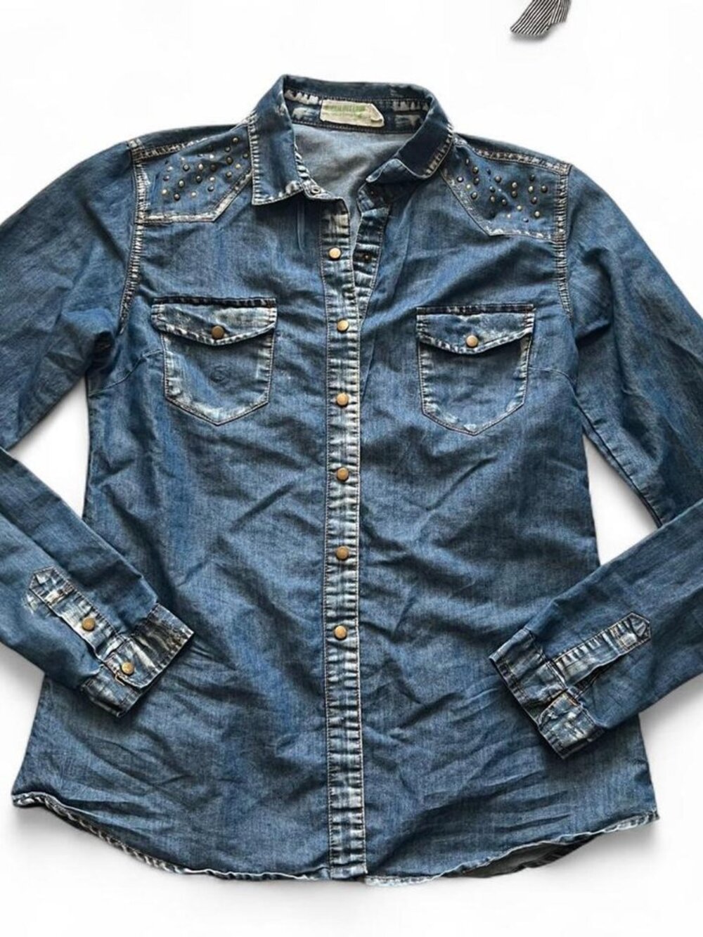 Selena Gomez Dream Out Loud Blue with white distressing